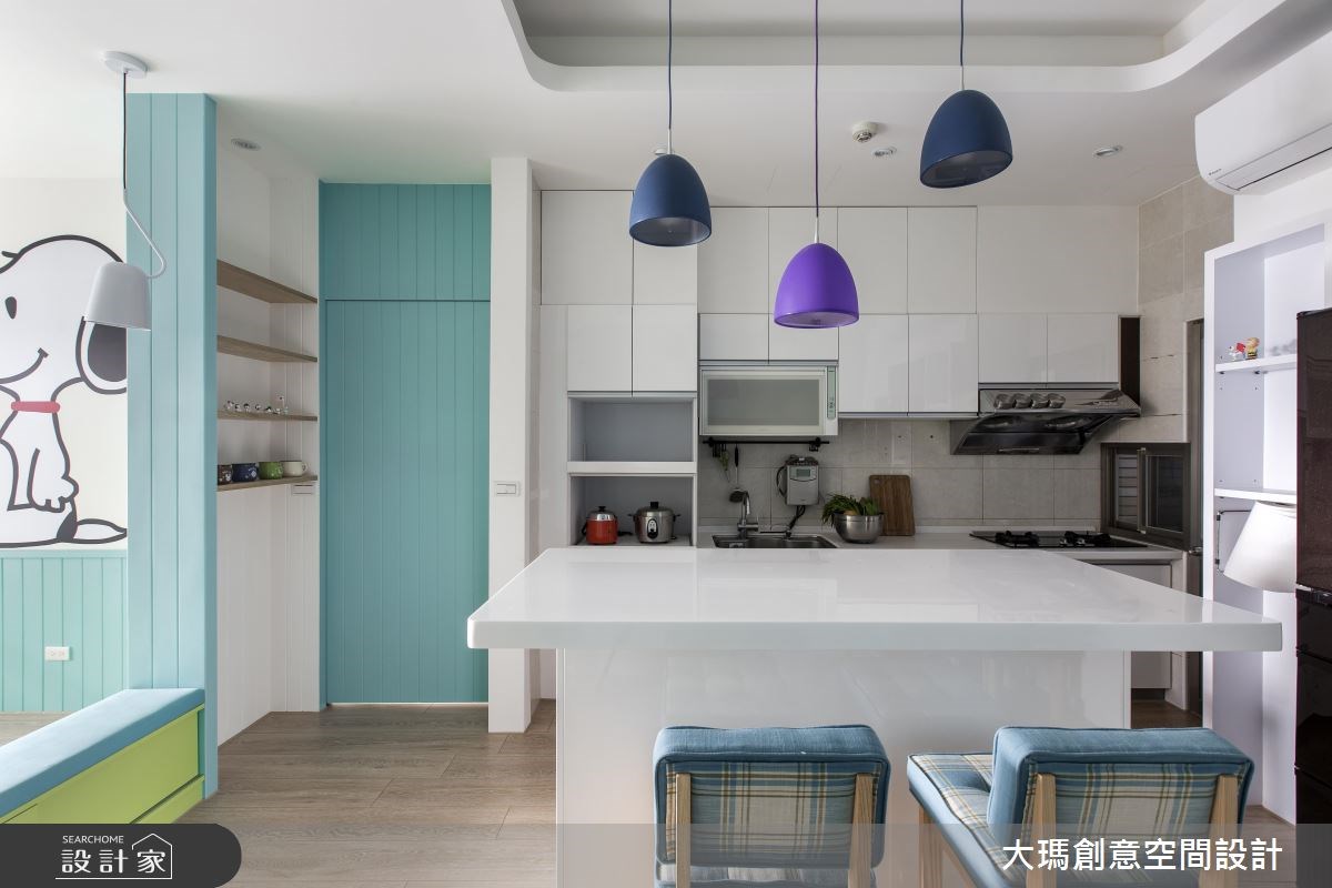 25坪中古屋(5~15年)＿混搭風廚房案例圖片＿大瑪創意空間設計有限公司＿大瑪_06之16