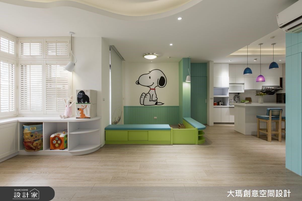 25坪中古屋(5~15年)＿混搭風客廳案例圖片＿大瑪創意空間設計有限公司＿大瑪_06之19