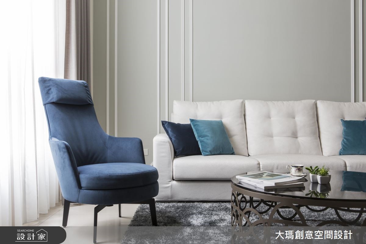46坪新成屋(5年以下)＿新古典客廳案例圖片＿大瑪創意空間設計有限公司＿大瑪_07之4