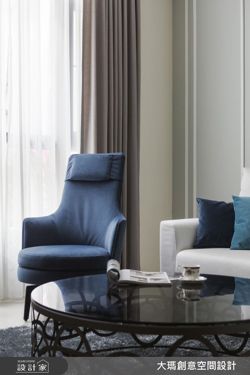 46坪新成屋(5年以下)＿新古典客廳案例圖片＿大瑪創意空間設計有限公司＿大瑪_07之5