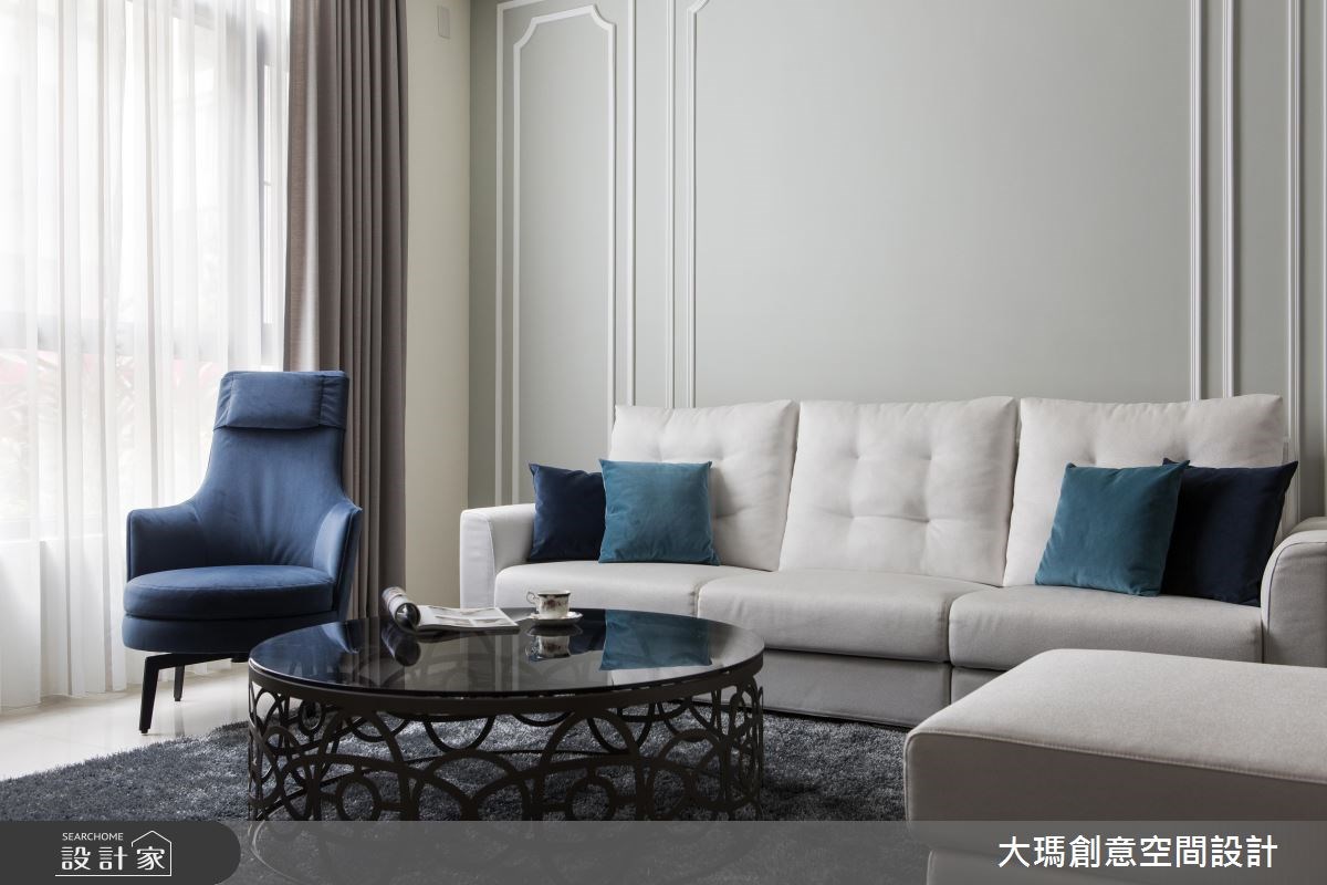 46坪新成屋(5年以下)＿新古典客廳案例圖片＿大瑪創意空間設計有限公司＿大瑪_07之6