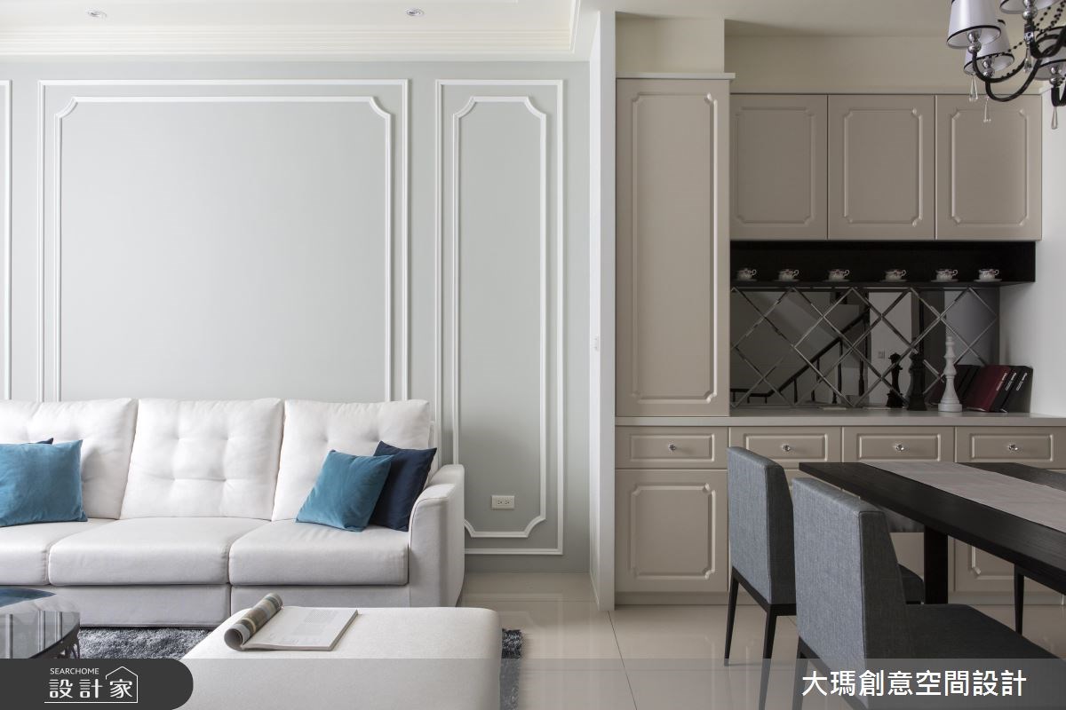 46坪新成屋(5年以下)＿新古典客廳案例圖片＿大瑪創意空間設計有限公司＿大瑪_07之10
