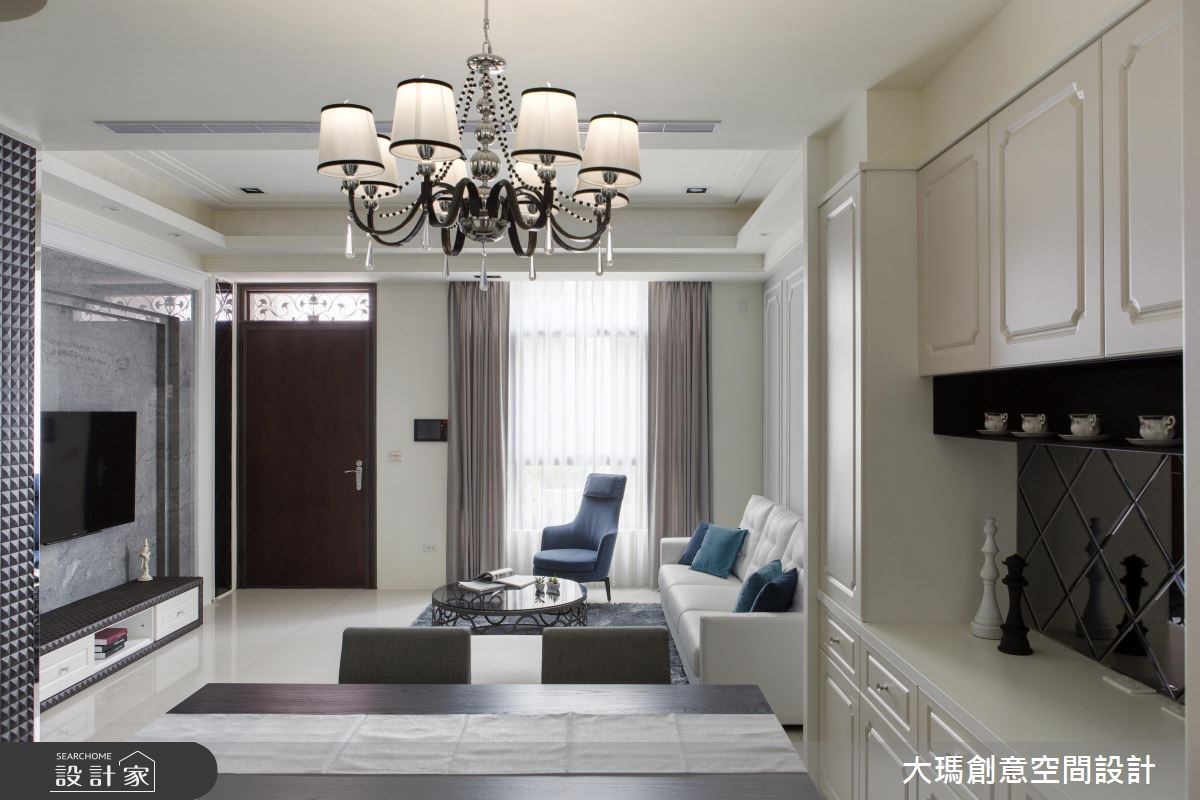 46坪新成屋(5年以下)＿新古典客廳案例圖片＿大瑪創意空間設計有限公司＿大瑪_07之11