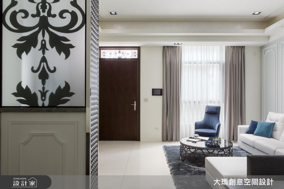 46坪新成屋(5年以下)＿新古典客廳案例圖片＿大瑪創意空間設計有限公司＿大瑪_07之13
