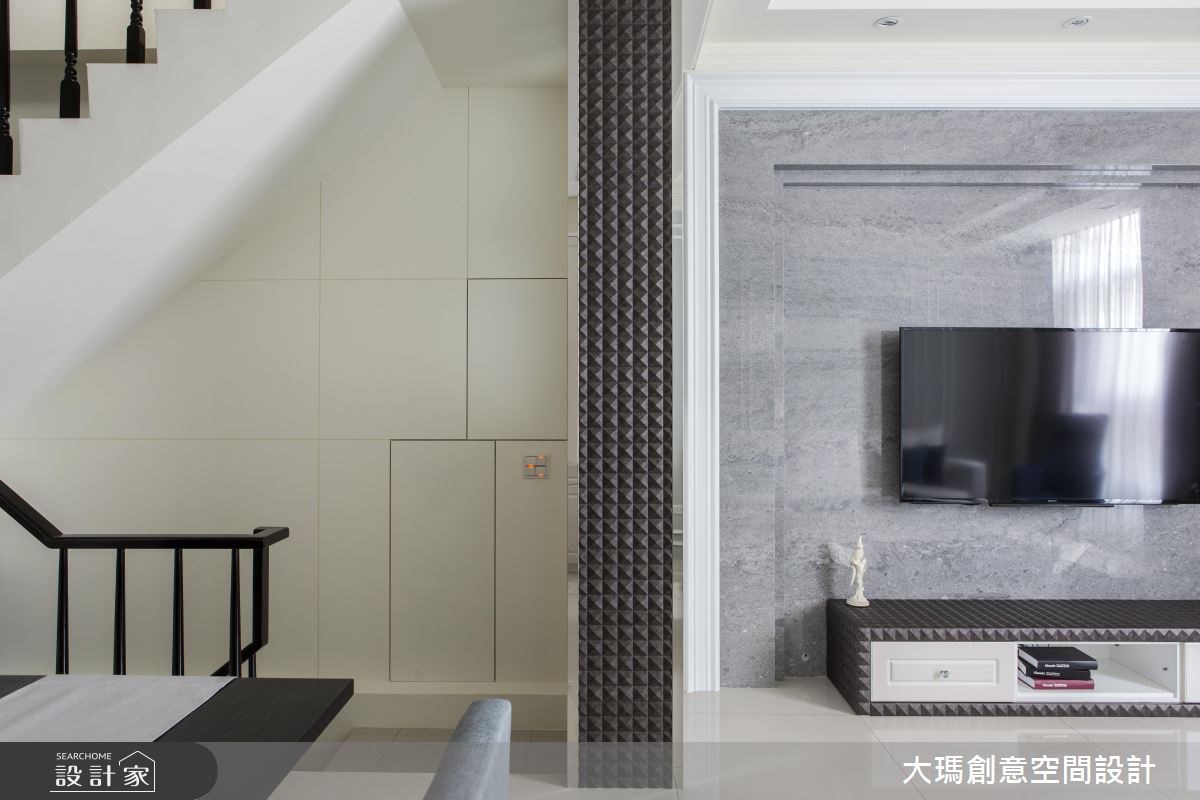 46坪新成屋(5年以下)＿新古典客廳案例圖片＿大瑪創意空間設計有限公司＿大瑪_07之16
