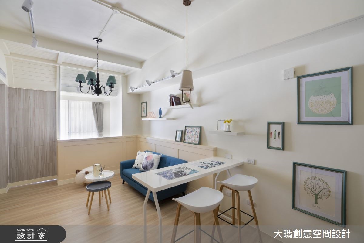 19坪新成屋(5年以下)＿北歐風客廳案例圖片＿大瑪創意空間設計有限公司＿大瑪_09之2