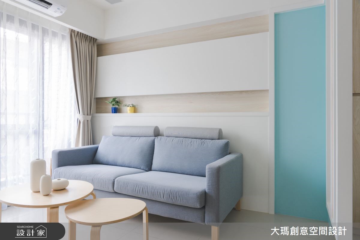 24坪新成屋(5年以下)＿簡約風客廳案例圖片＿大瑪創意空間設計有限公司＿大瑪_11之1