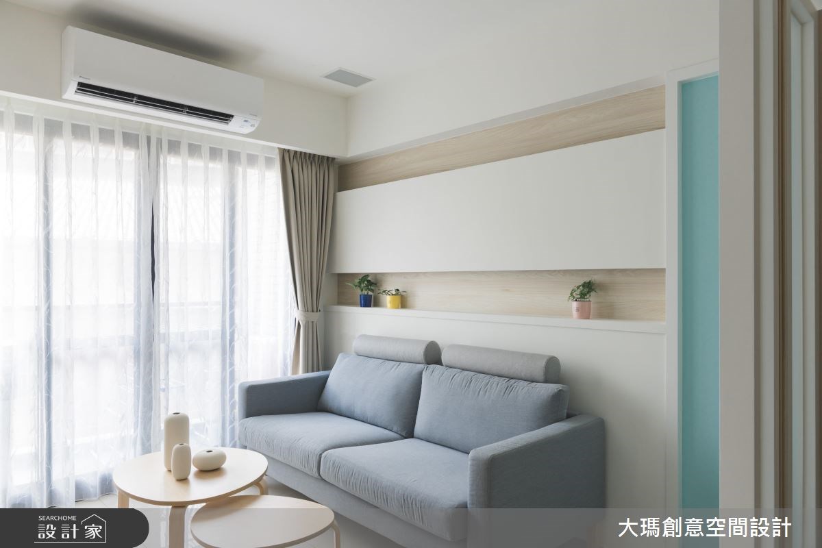 24坪新成屋(5年以下)＿簡約風客廳案例圖片＿大瑪創意空間設計有限公司＿大瑪_11之2