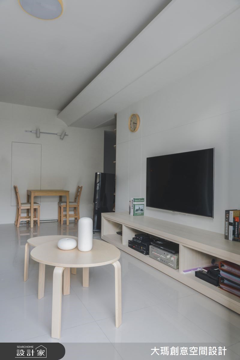 24坪新成屋(5年以下)＿簡約風客廳案例圖片＿大瑪創意空間設計有限公司＿大瑪_11之9