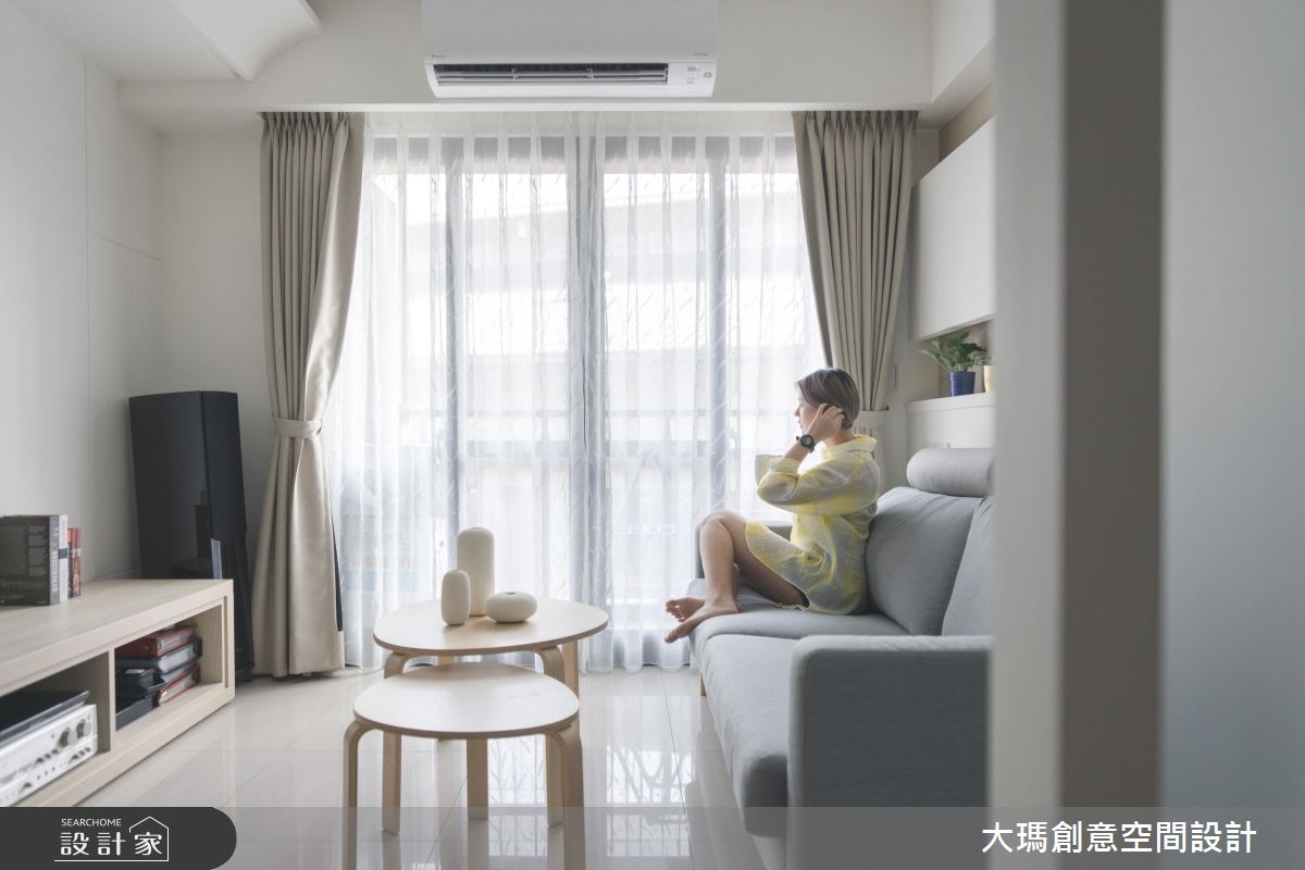 24坪新成屋(5年以下)＿簡約風客廳案例圖片＿大瑪創意空間設計有限公司＿大瑪_11之14