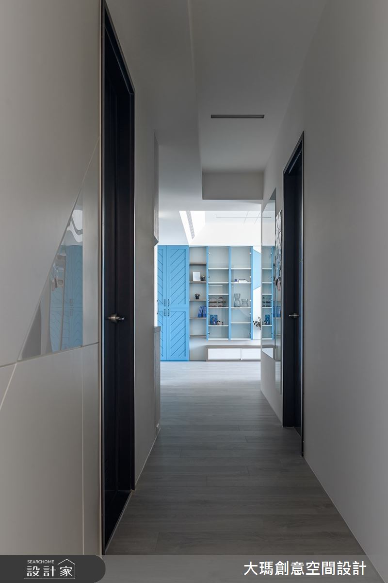 35坪新成屋(5年以下)＿混搭風走廊案例圖片＿大瑪創意空間設計有限公司＿大瑪_12之23