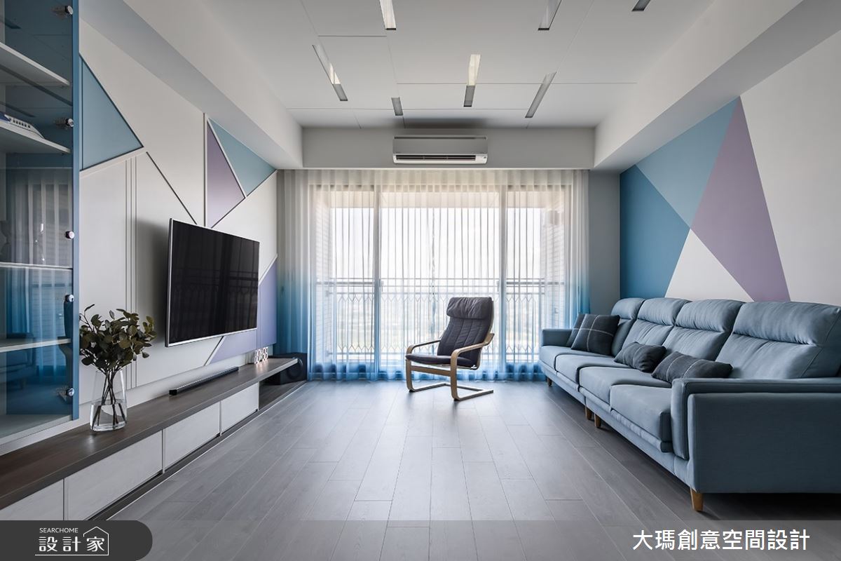 35坪新成屋(5年以下)＿混搭風客廳案例圖片＿大瑪創意空間設計有限公司＿大瑪_12之10