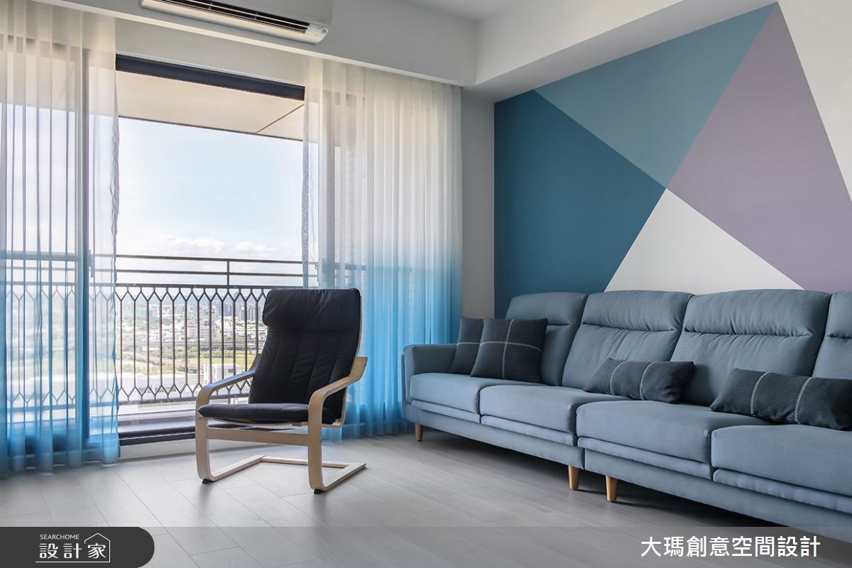 35坪新成屋(5年以下)＿混搭風客廳案例圖片＿大瑪創意空間設計有限公司＿大瑪_12之13