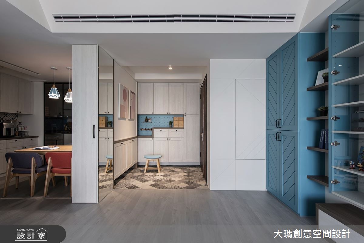 35坪新成屋(5年以下)＿混搭風玄關餐廳案例圖片＿大瑪創意空間設計有限公司＿大瑪_12之5