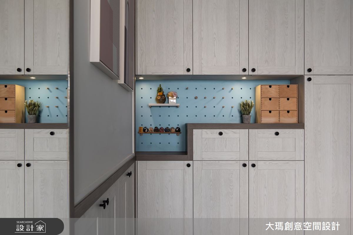 35坪新成屋(5年以下)＿混搭風玄關案例圖片＿大瑪創意空間設計有限公司＿大瑪_12之3