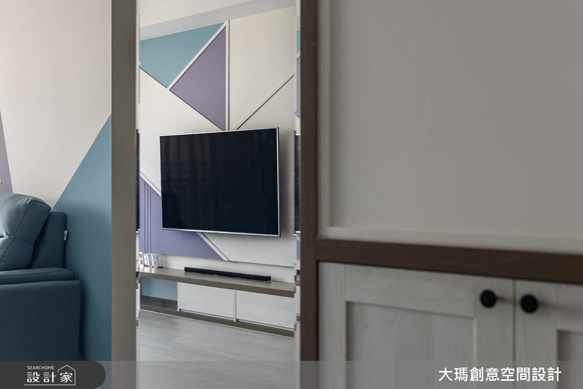 35坪新成屋(5年以下)＿混搭風客廳案例圖片＿大瑪創意空間設計有限公司＿大瑪_12之7