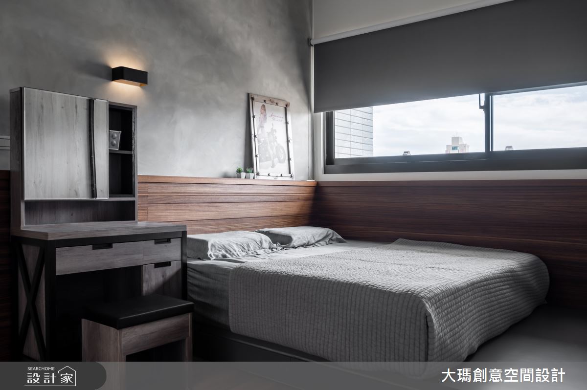 25坪新成屋(5年以下)＿工業風臥室案例圖片＿大瑪創意空間設計有限公司＿大瑪_13之17