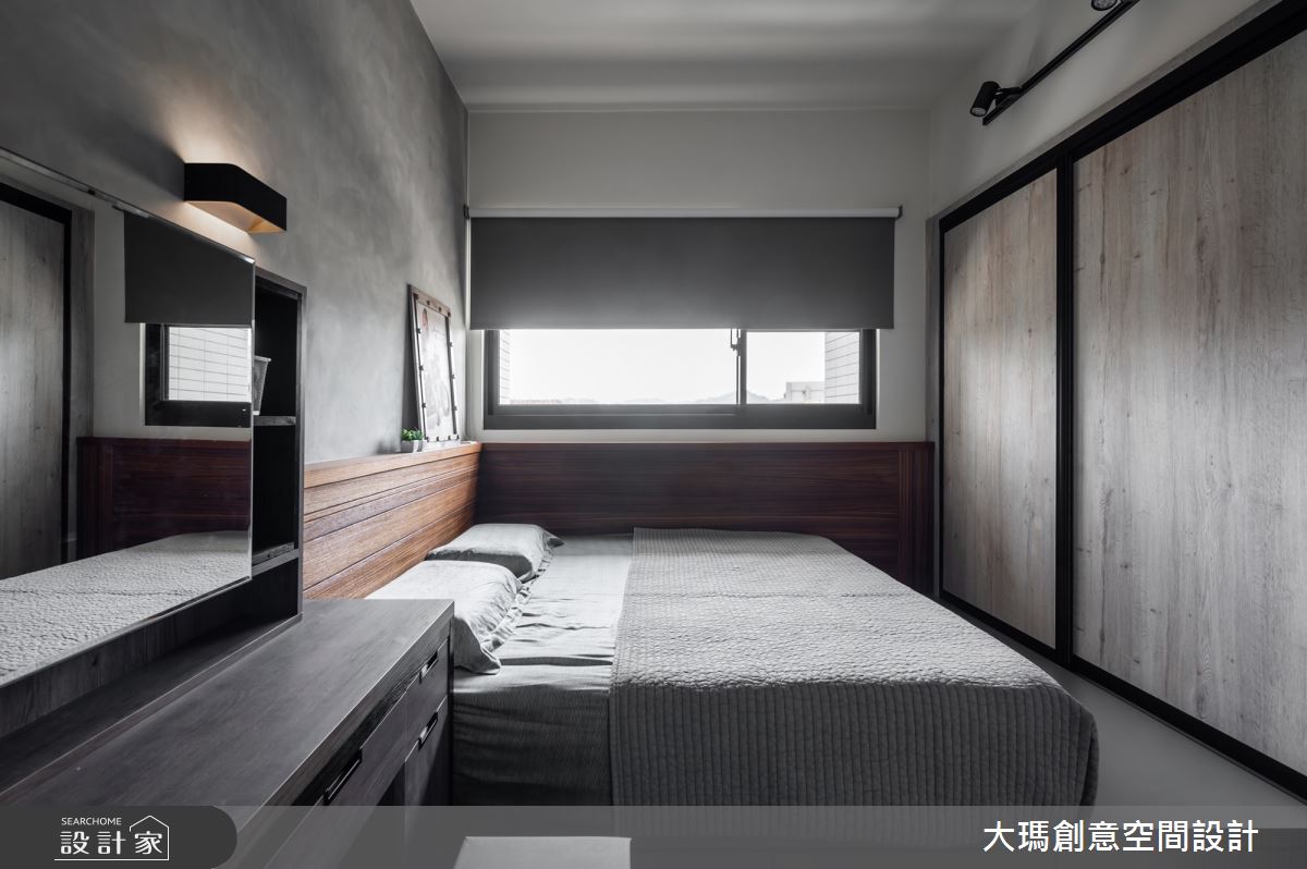 25坪新成屋(5年以下)＿工業風臥室案例圖片＿大瑪創意空間設計有限公司＿大瑪_13之18