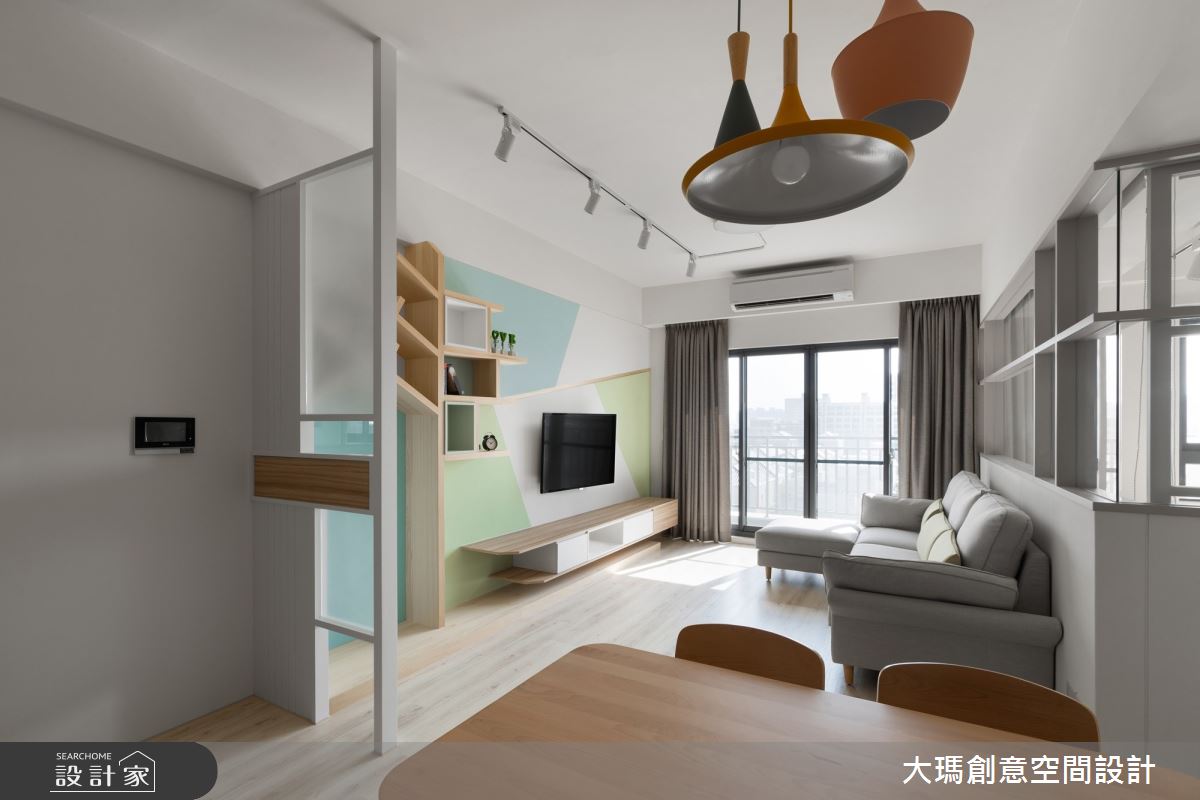 20坪新成屋(5年以下)＿北歐風客廳餐廳案例圖片＿大瑪創意空間設計有限公司＿大瑪_14之5