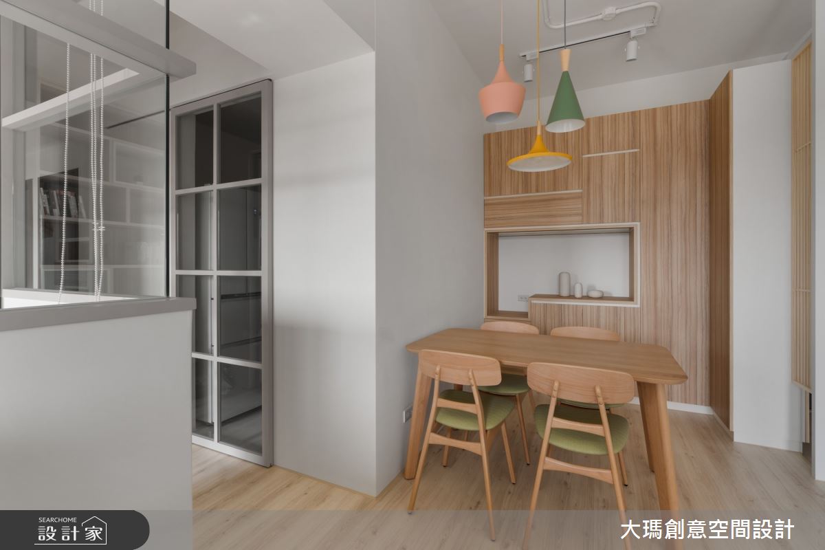 20坪新成屋(5年以下)＿北歐風餐廳案例圖片＿大瑪創意空間設計有限公司＿大瑪_14之12