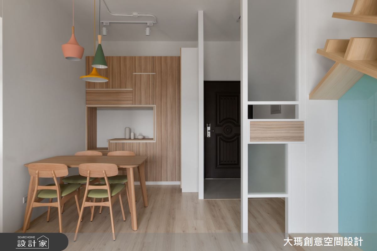 20坪新成屋(5年以下)＿北歐風餐廳案例圖片＿大瑪創意空間設計有限公司＿大瑪_14之14