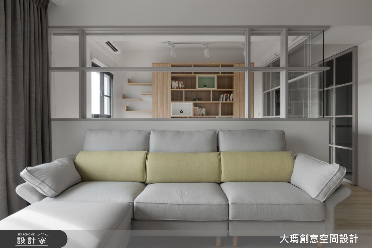 20坪新成屋(5年以下)＿北歐風客廳案例圖片＿大瑪創意空間設計有限公司＿大瑪_14之10