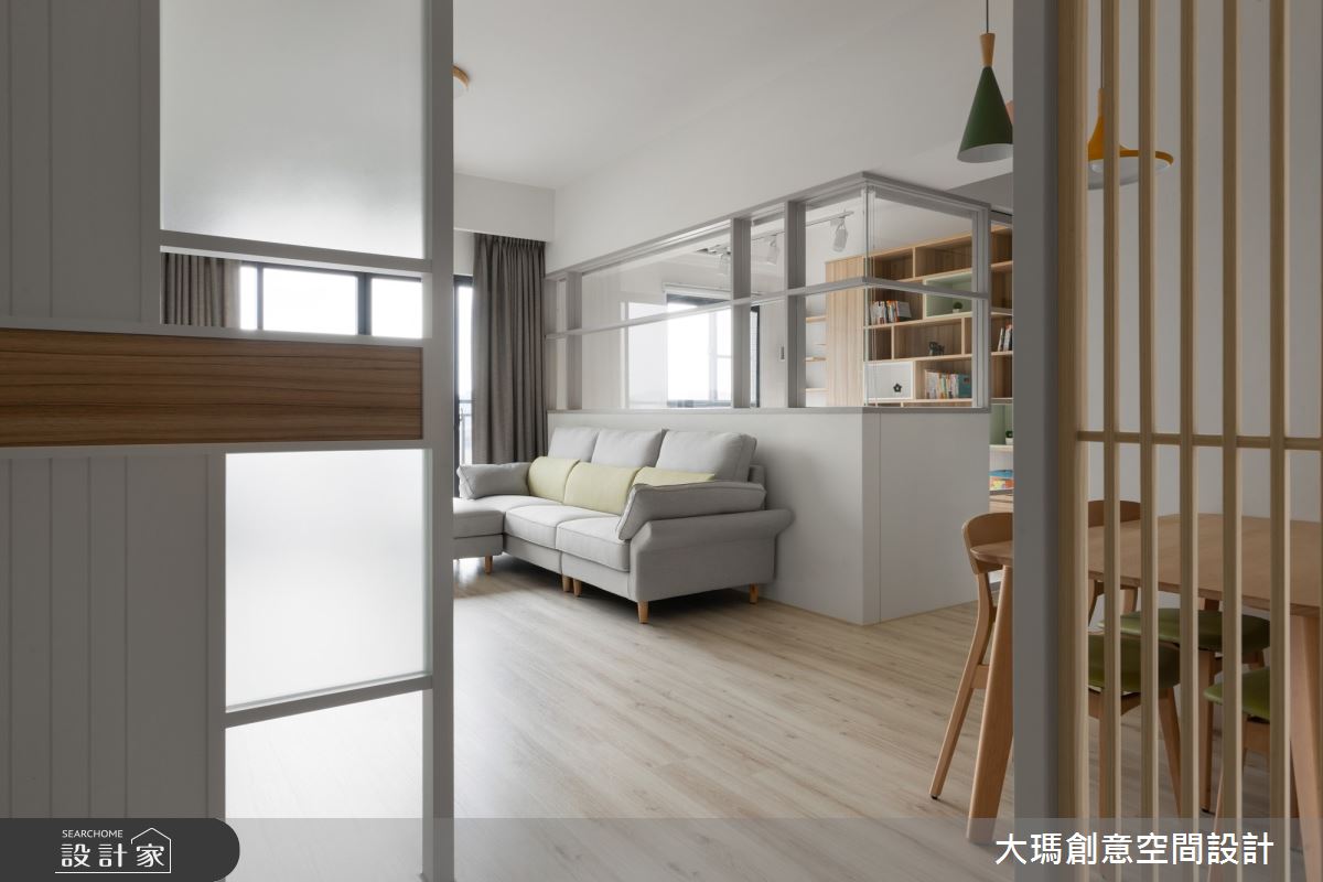 20坪新成屋(5年以下)＿北歐風玄關案例圖片＿大瑪創意空間設計有限公司＿大瑪_14之2