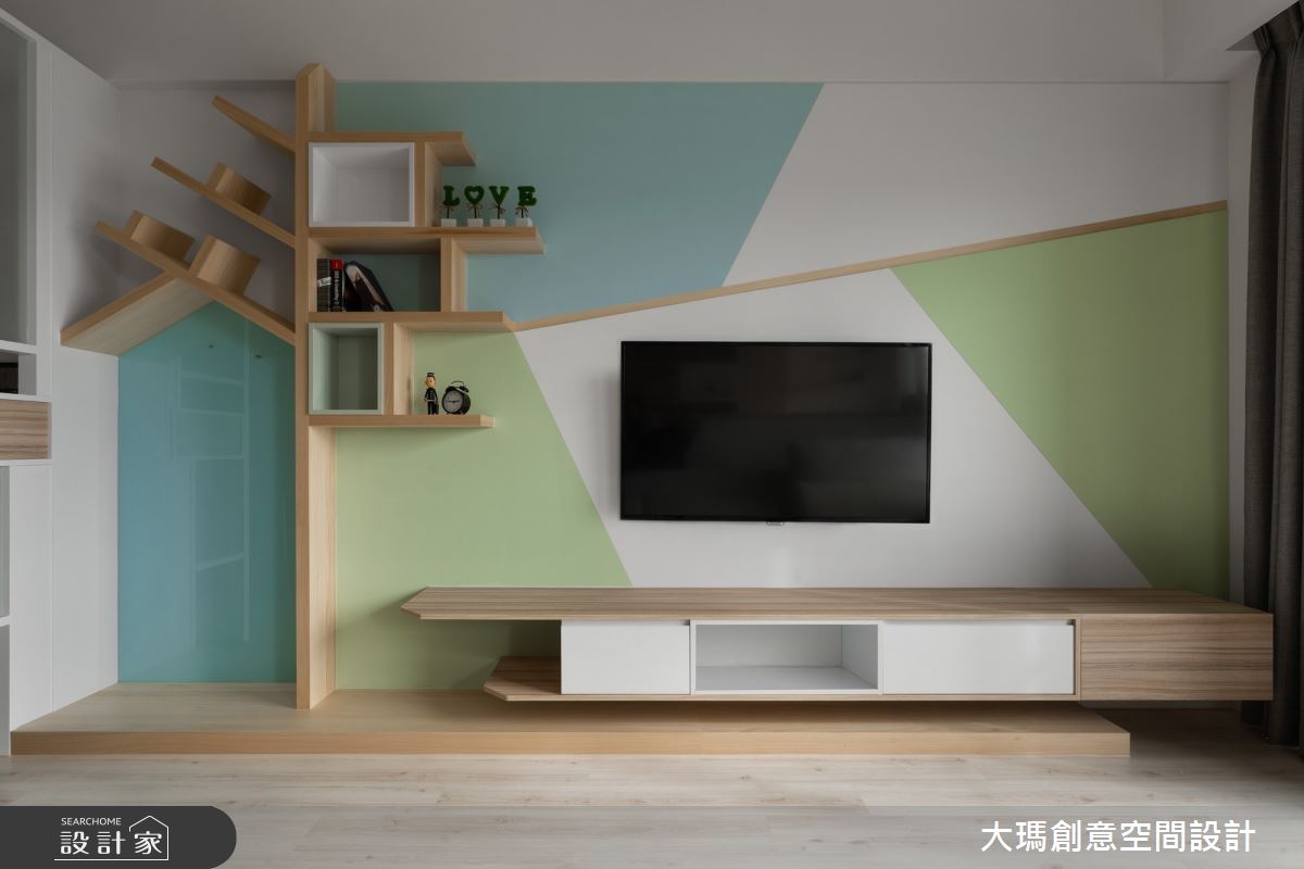 20坪新成屋(5年以下)＿北歐風客廳案例圖片＿大瑪創意空間設計有限公司＿大瑪_14之9