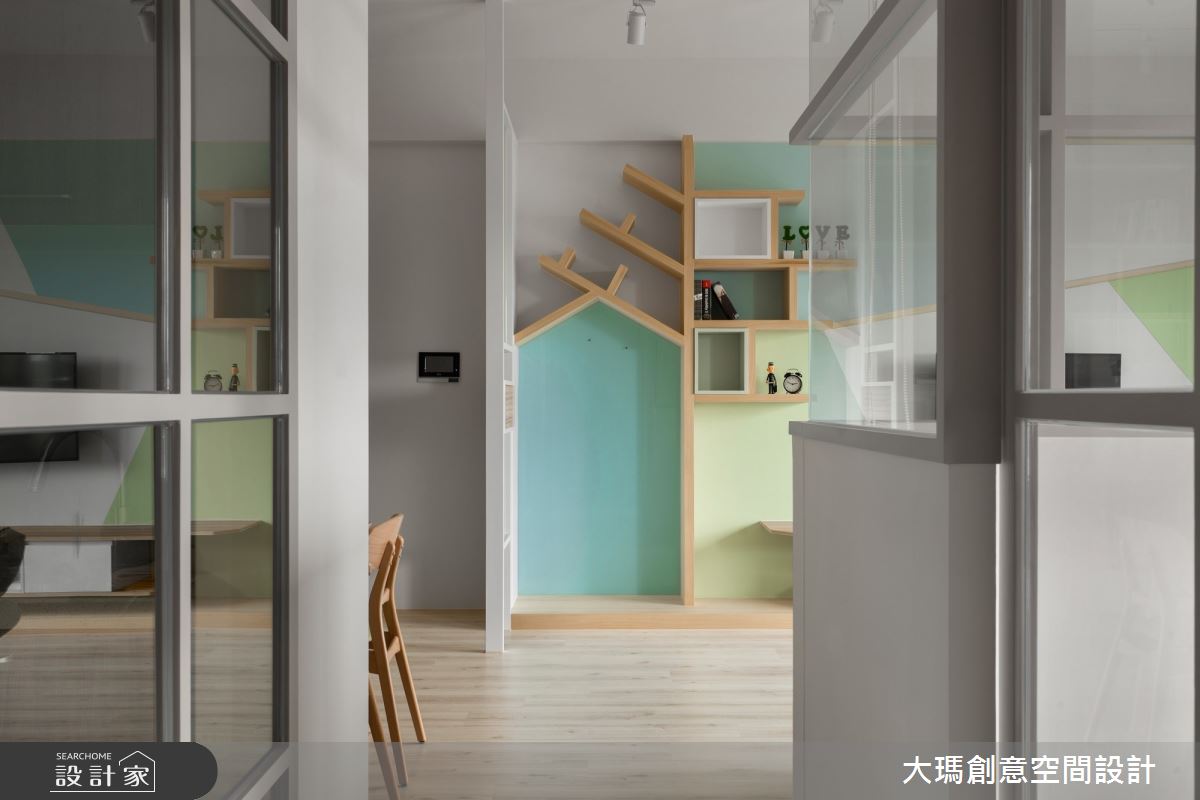 20坪新成屋(5年以下)＿北歐風客廳案例圖片＿大瑪創意空間設計有限公司＿大瑪_14之3
