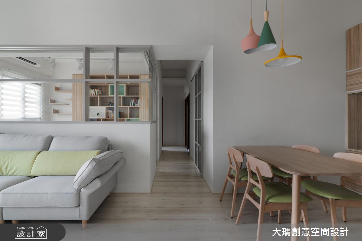 20坪新成屋(5年以下)＿北歐風客廳餐廳案例圖片＿大瑪創意空間設計有限公司＿大瑪_14之11