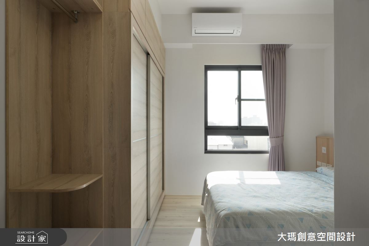 20坪新成屋(5年以下)＿北歐風臥室案例圖片＿大瑪創意空間設計有限公司＿大瑪_14之22