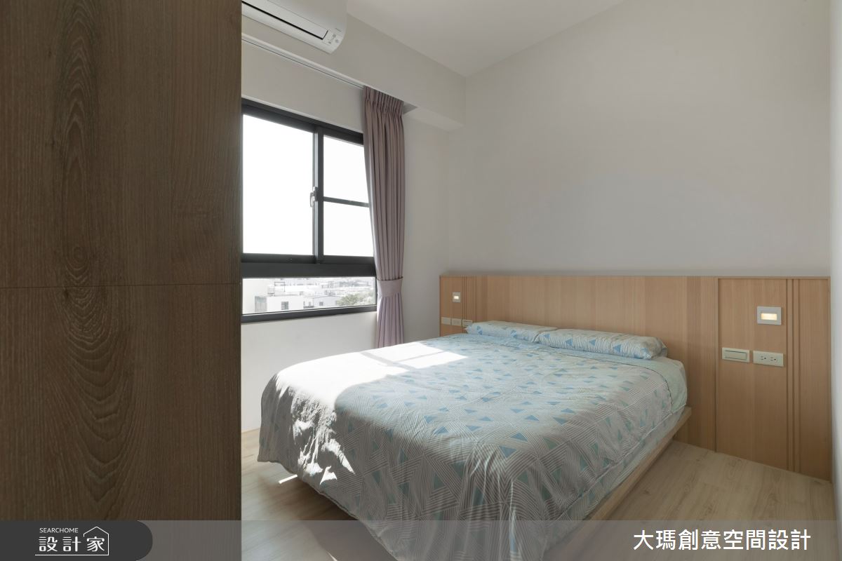 20坪新成屋(5年以下)＿北歐風臥室案例圖片＿大瑪創意空間設計有限公司＿大瑪_14之21