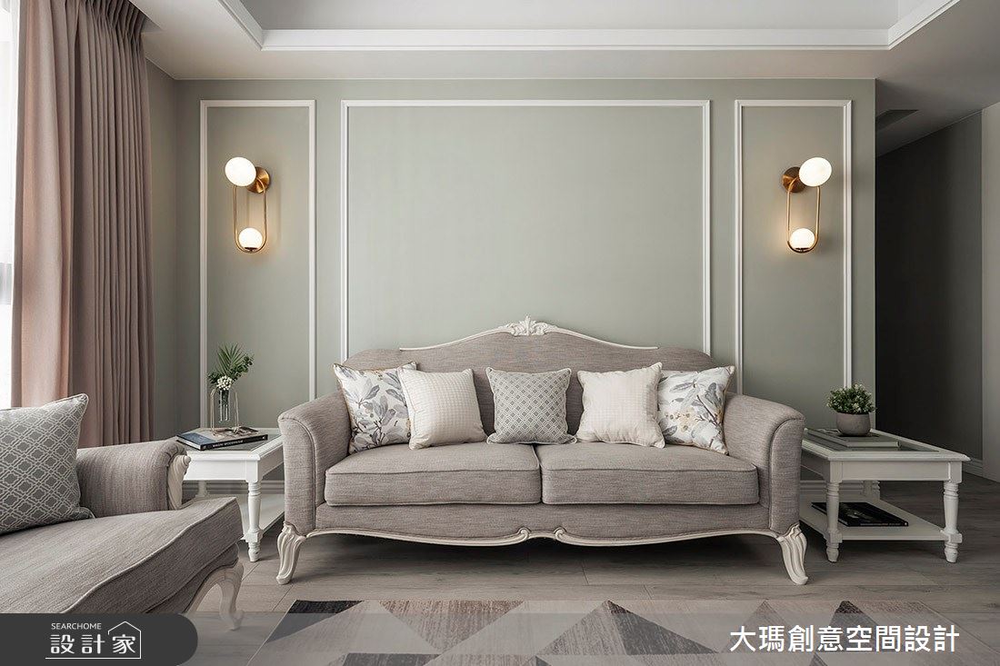 32坪新成屋(5年以下)＿新古典客廳案例圖片＿大瑪創意空間設計有限公司＿大瑪_15之14