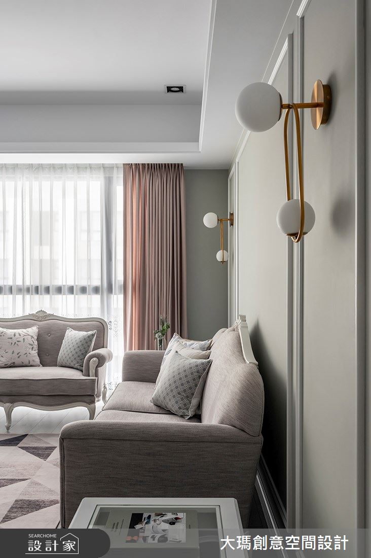 32坪新成屋(5年以下)＿新古典客廳案例圖片＿大瑪創意空間設計有限公司＿大瑪_15之15