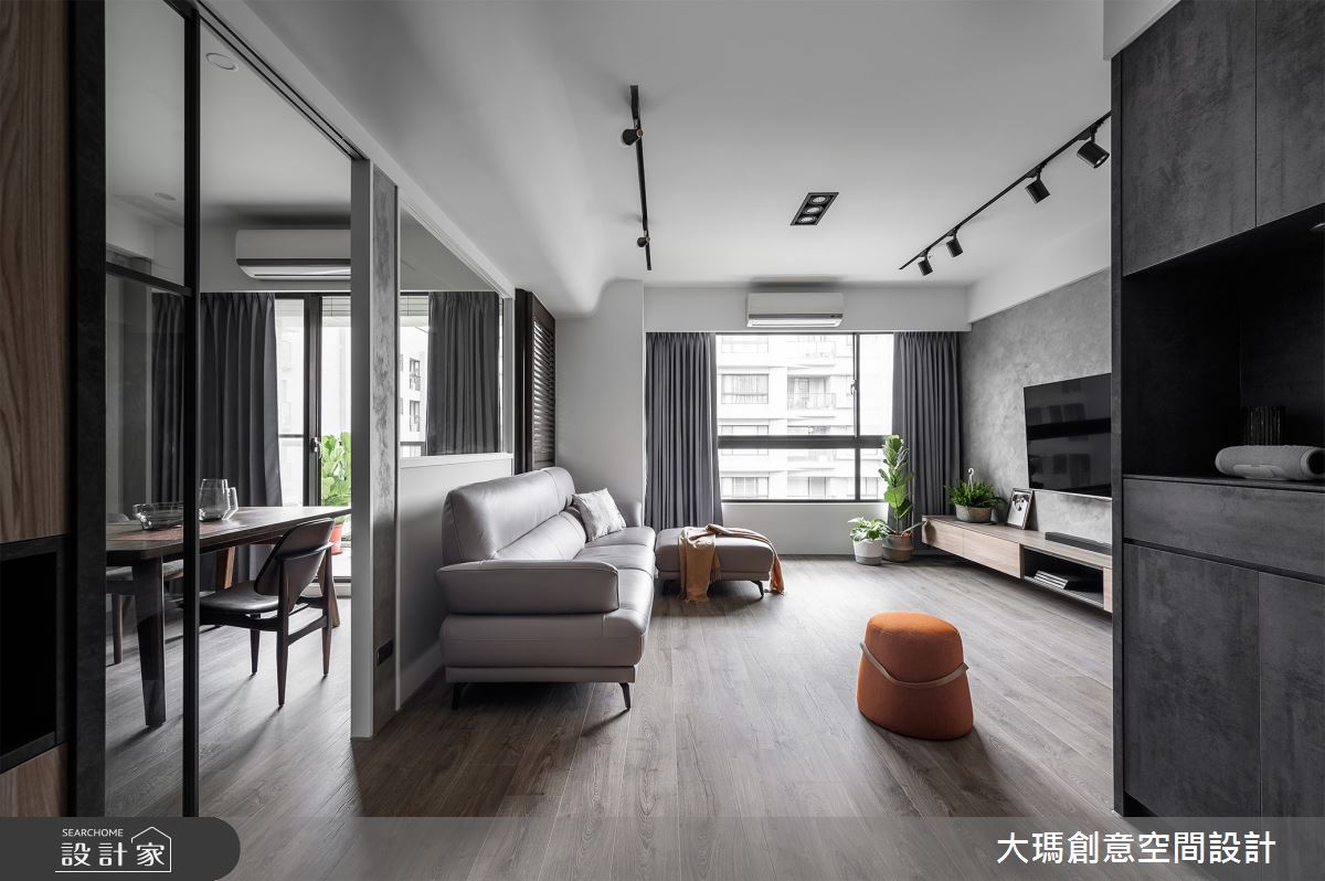 36坪中古屋(5~15年)＿現代風客廳案例圖片＿大瑪創意空間設計有限公司＿大瑪_17之2