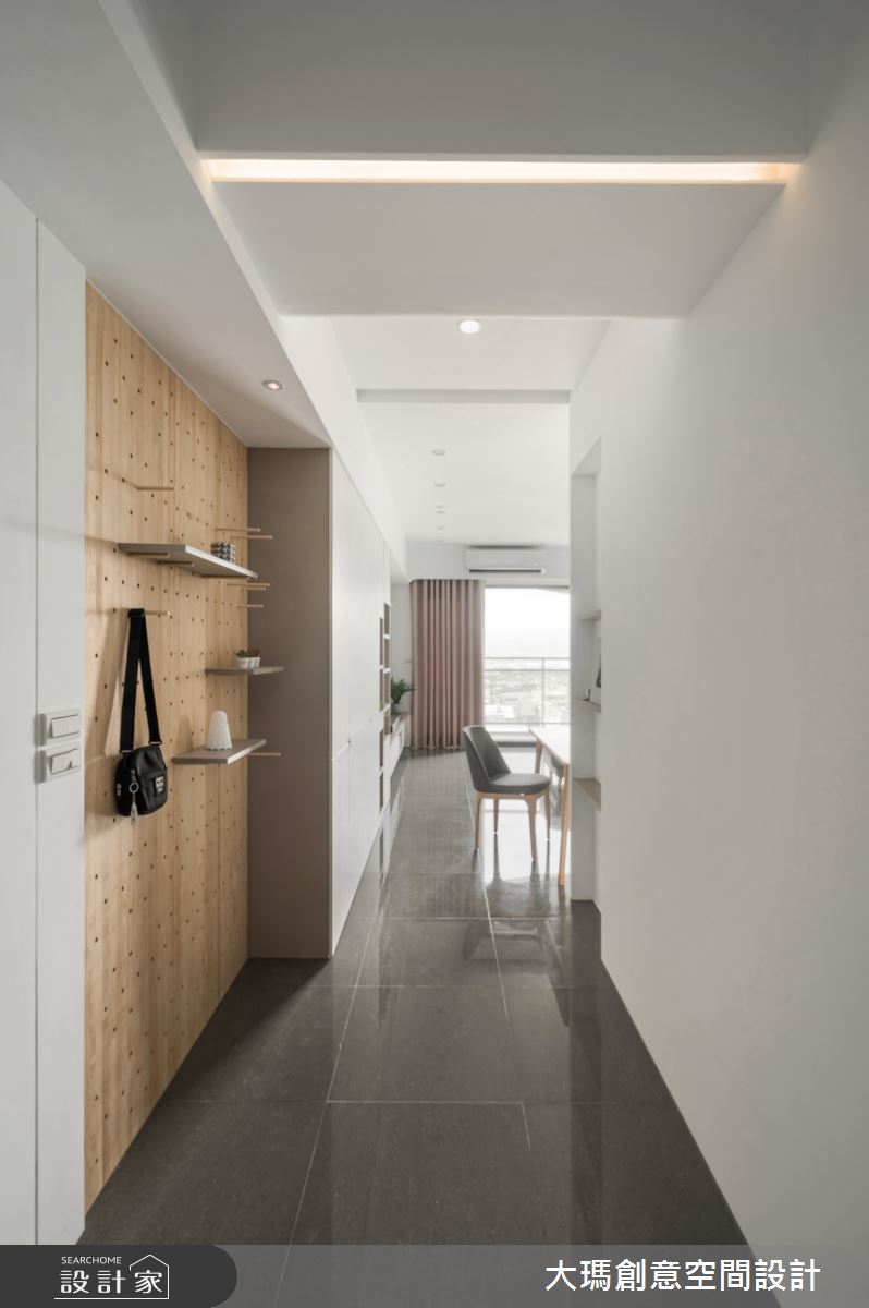 22坪新成屋(5年以下)＿北歐風玄關案例圖片＿大瑪創意空間設計有限公司＿大瑪_18之1