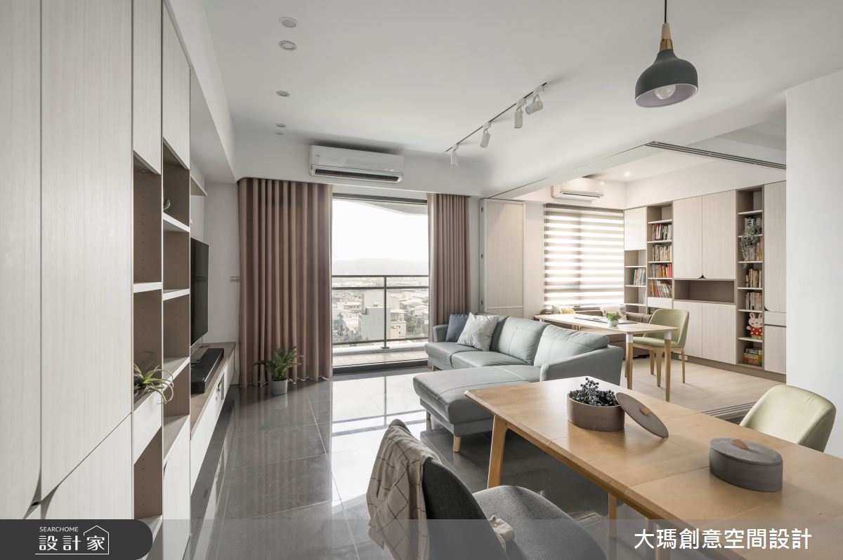 22坪新成屋(5年以下)＿北歐風客廳餐廳案例圖片＿大瑪創意空間設計有限公司＿大瑪_18之4