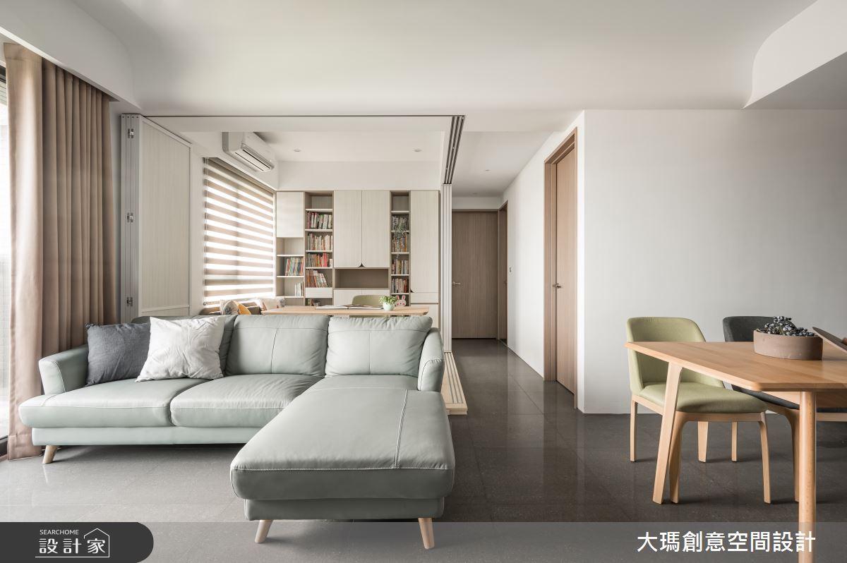 22坪新成屋(5年以下)＿北歐風客廳案例圖片＿大瑪創意空間設計有限公司＿大瑪_18之9