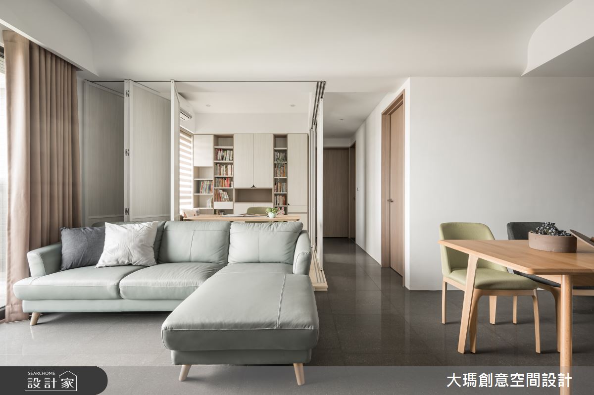 22坪新成屋(5年以下)＿北歐風客廳案例圖片＿大瑪創意空間設計有限公司＿大瑪_18之8