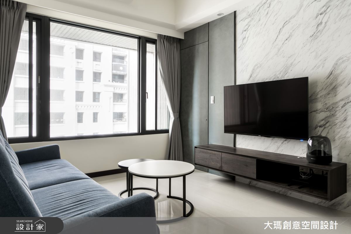 19坪新成屋(5年以下)＿現代風客廳案例圖片＿大瑪創意空間設計有限公司＿大瑪_21之3
