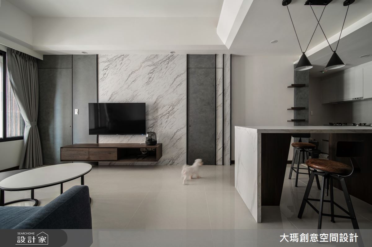 19坪新成屋(5年以下)＿現代風客廳餐廳案例圖片＿大瑪創意空間設計有限公司＿大瑪_21之1