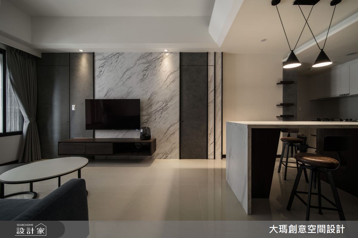 19坪新成屋(5年以下)＿現代風客廳餐廳案例圖片＿大瑪創意空間設計有限公司＿大瑪_21之2