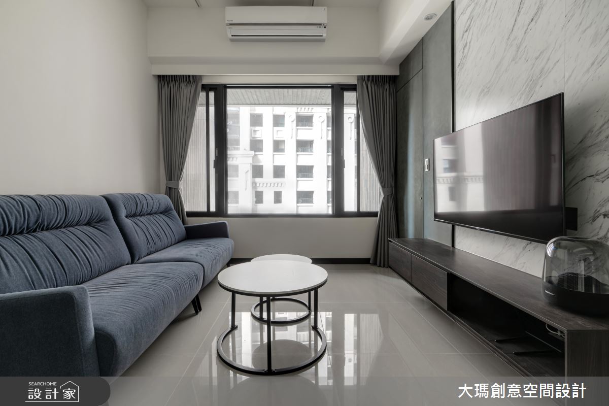 19坪新成屋(5年以下)＿現代風客廳案例圖片＿大瑪創意空間設計有限公司＿大瑪_21之4