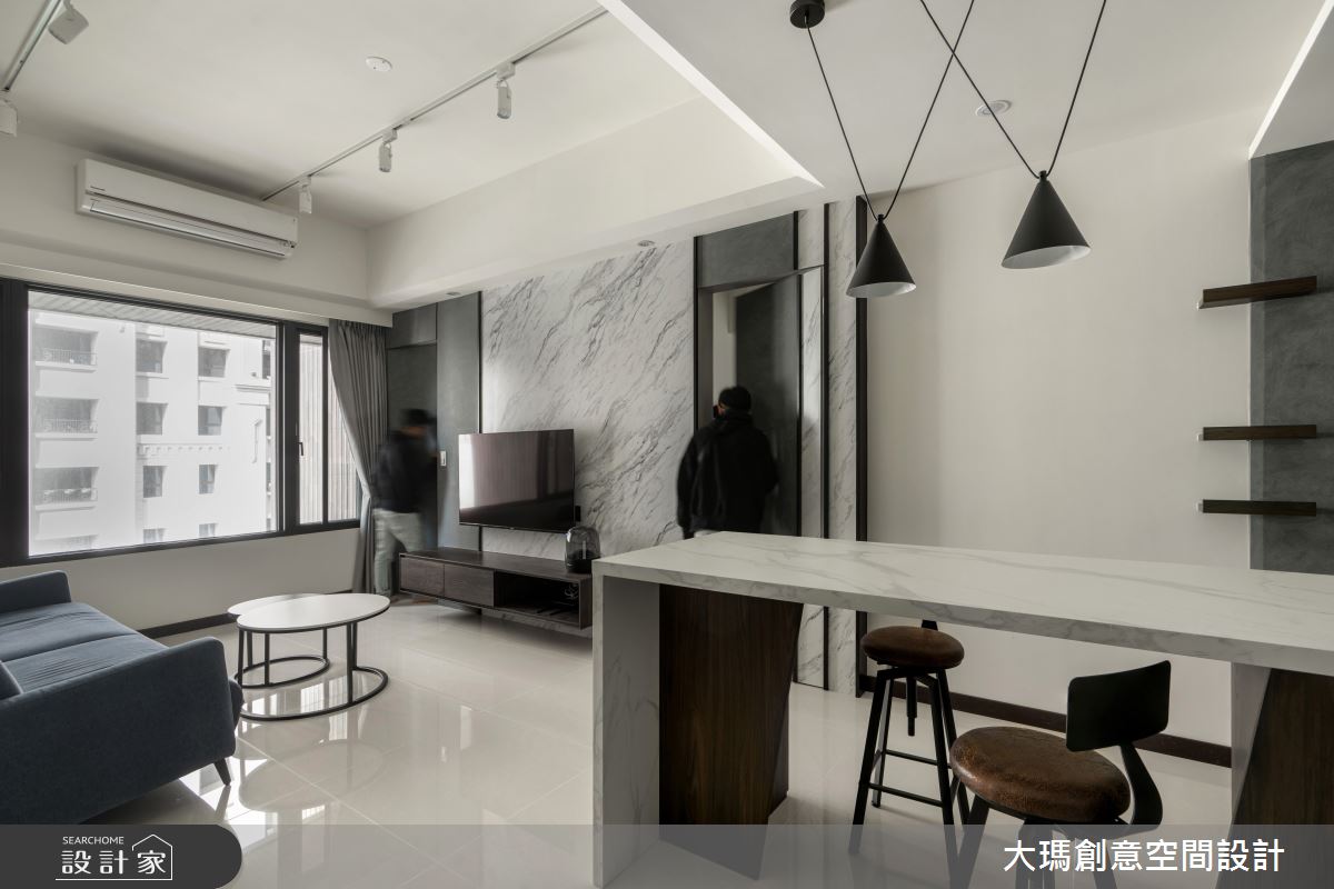 19坪新成屋(5年以下)＿現代風客廳餐廳案例圖片＿大瑪創意空間設計有限公司＿大瑪_21之8