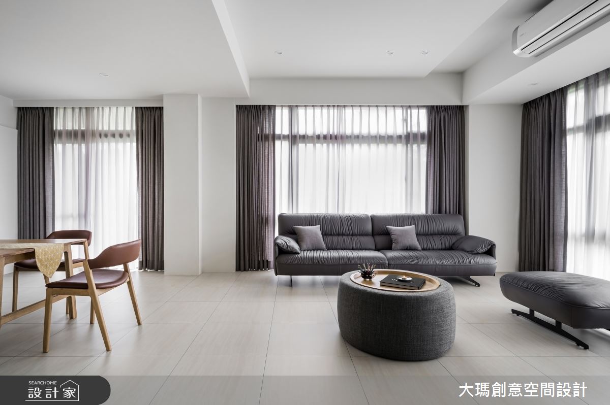 52坪新成屋(5年以下)＿混搭風客廳案例圖片＿大瑪創意空間設計有限公司＿大瑪_22之5