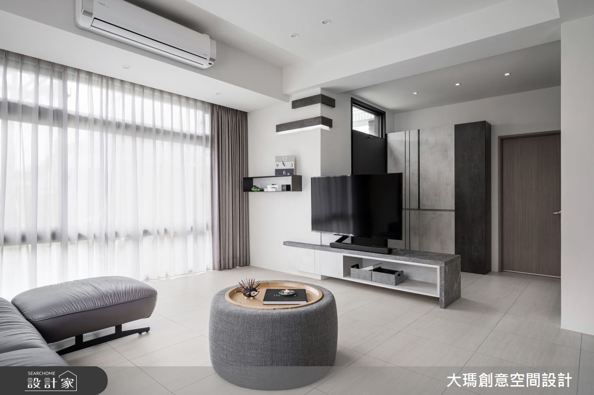 52坪新成屋(5年以下)＿混搭風客廳案例圖片＿大瑪創意空間設計有限公司＿大瑪_22之8