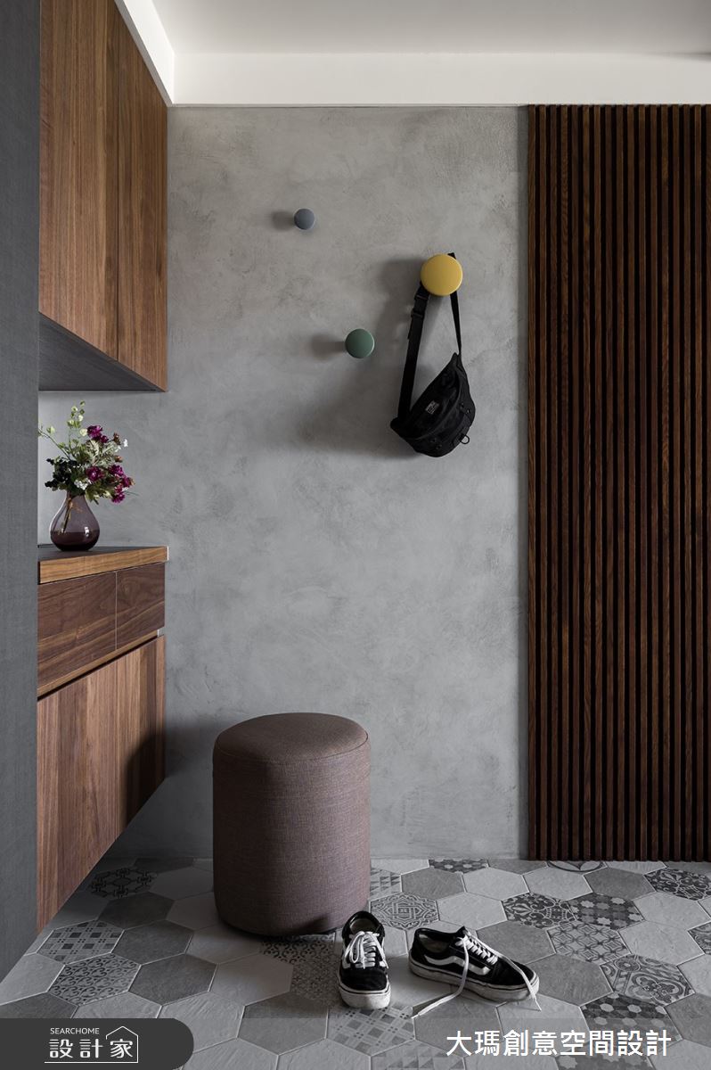42坪新成屋(5年以下)＿現代風玄關案例圖片＿大瑪創意空間設計有限公司＿大瑪_23之1