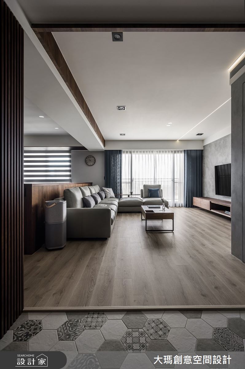 42坪新成屋(5年以下)＿現代風玄關案例圖片＿大瑪創意空間設計有限公司＿大瑪_23之2