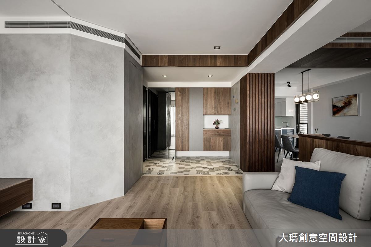 42坪新成屋(5年以下)＿現代風客廳案例圖片＿大瑪創意空間設計有限公司＿大瑪_23之8