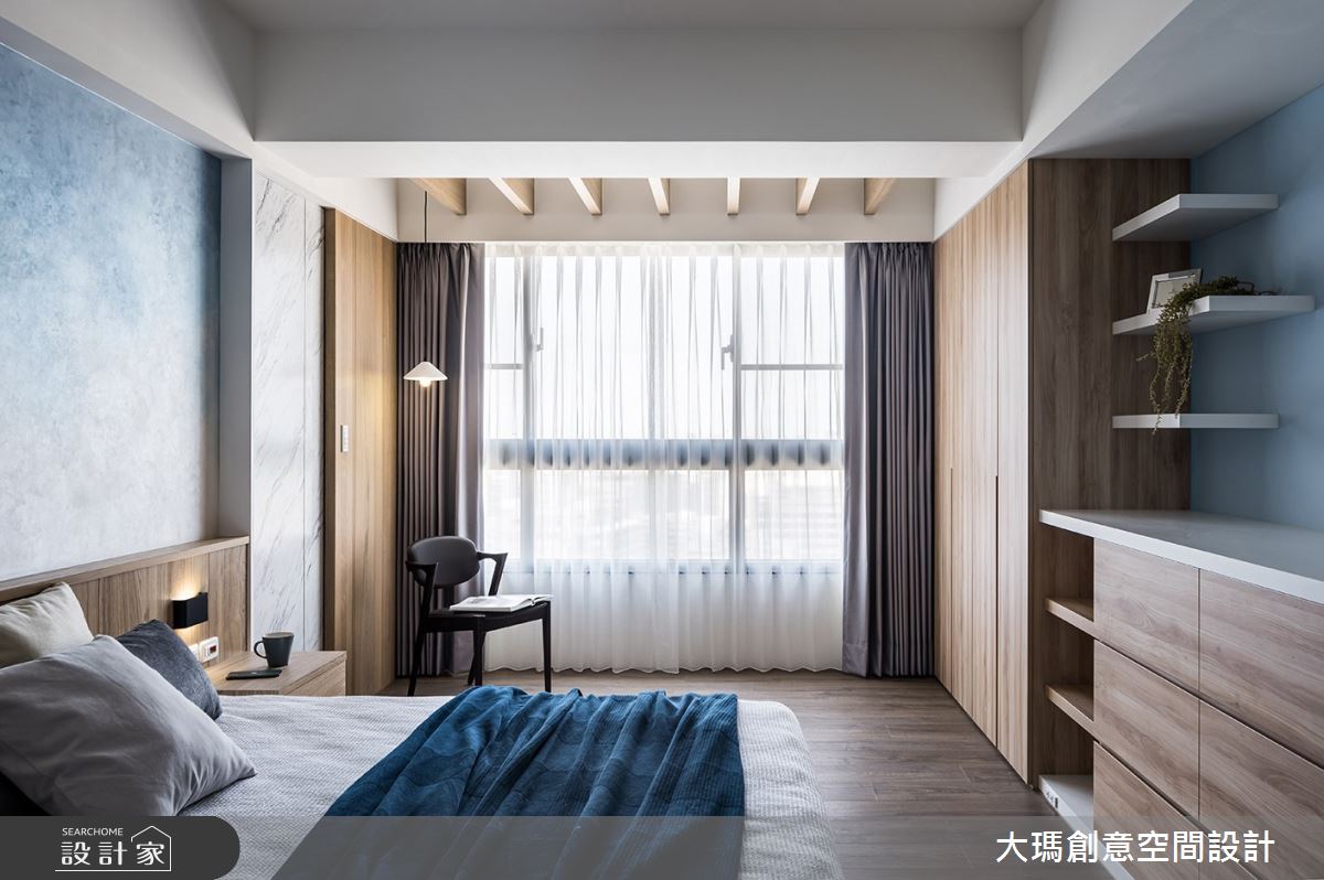 42坪新成屋(5年以下)＿現代風臥室案例圖片＿大瑪創意空間設計有限公司＿大瑪_23之12